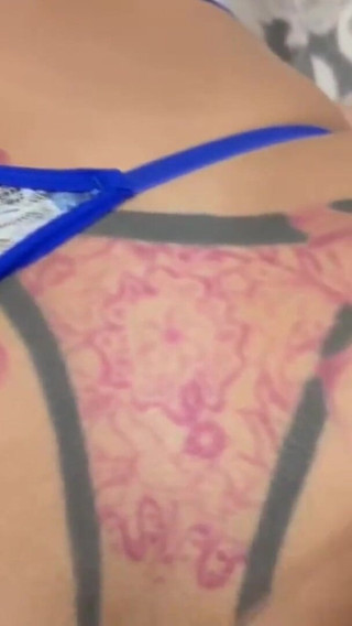 All Hot Wearing New Lingerie, She Gave Me Her Ass so I Could Break It and Cum Inside