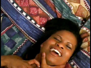 Ebony nurse Caramel gives point of view blowjob before getting fucked