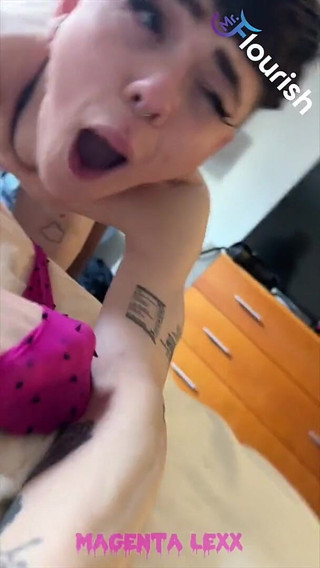 We Like to Fuck with an Audience Magenta Lexx and Mrflourish