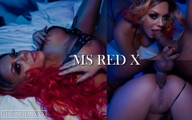 Busty Ms Red X Gets Fucked Like a Slut