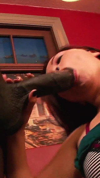 Kita Zen Takes a Monster Cock in Her Pussy
