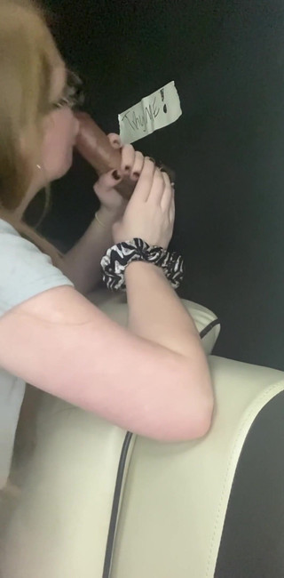 Sluttybritt Handling Stepdaddy's Big Black Dick