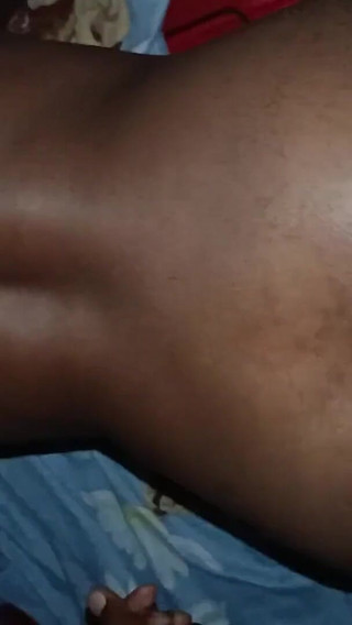 Sweet Kenyan Ebony Big Ass Wife Getting Fucked Hard Before Going to Bed