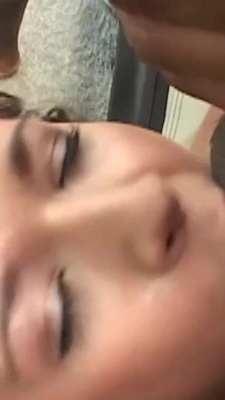 Skinny Honey Lass Works Her Blowjob Magic on the BBC Testicles Despite the Threesome Distraction.