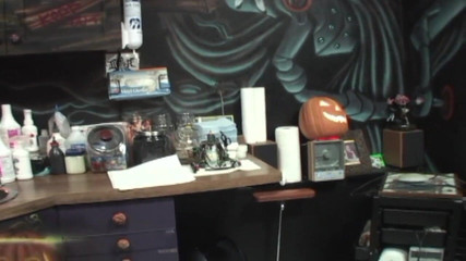 Outer Space Interracial Orgy Night in an Other-worldly Tattoo Parlor