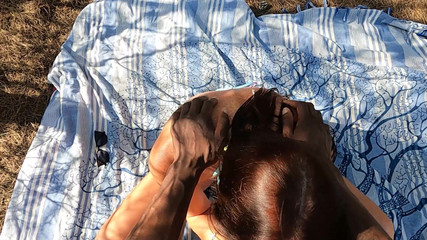 Mature Housewife Fucked Hard Outside by BBC in POV