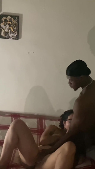 Bigdaddykj: Big Booty Latina Mature Squirts on Big Black Cock Full