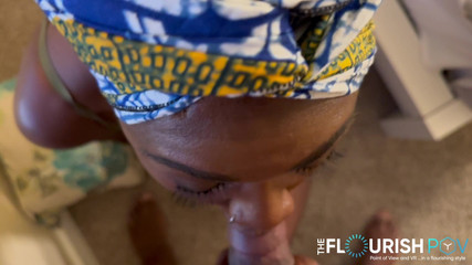 Amateur Ebony MILF Khalisi POV with Mrflourish