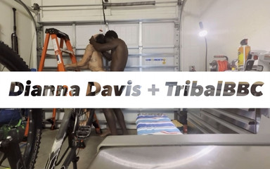 Mechanic Girl Takes a Big Dick in the Garage