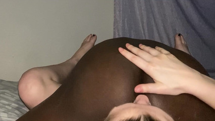 Wet BBC Lust Shows Ass While Dick Sucked