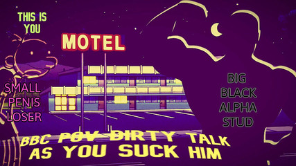 AUDIO ONLY - Talking dirty to you as you suck off a big black cock