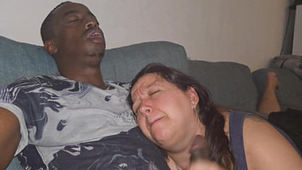 Sucking Swallowing BBC Pounding My Fat Hairy Pussy Cumshot