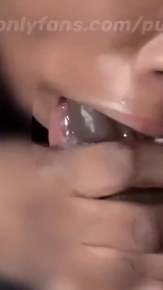 Cheating Girlfriend Smoke Tree and Give Me a Blowjob